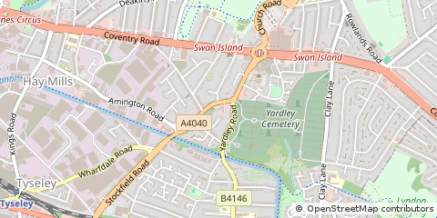 Map of Birmingham