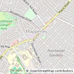 Map of Nottingham