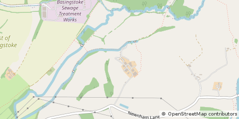 Map of Basingstoke, Hants