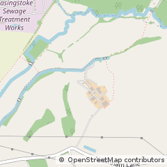 Map of Basingstoke, Hants
