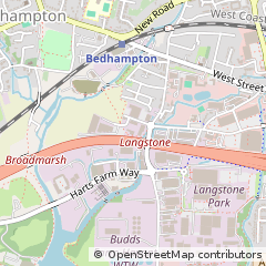Map of Havant, Hampshire