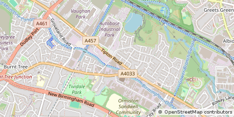 Map of Warley, West Midlands