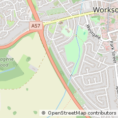 Map of Worksop