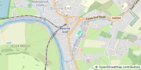 Map of Bucks, Buckinghamshire