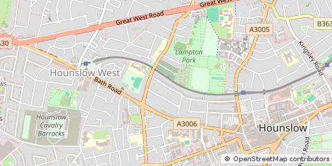 Map of Hounslow