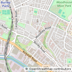Map of Leeds