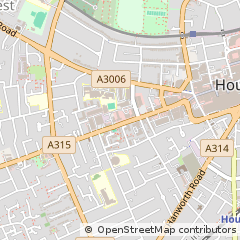 Map of Hounslow