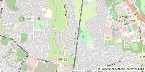 Map of Cheadle