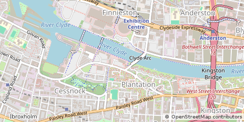 Map of Glasgow