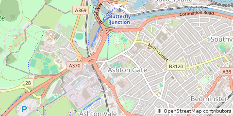 Map of Bristol