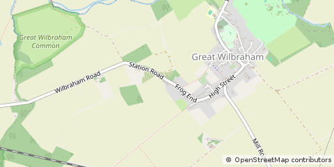 Map of Cambridge, Cambridgeshire