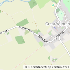Map of Cambridge, Cambridgeshire