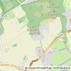 Map of Woking, Surrey