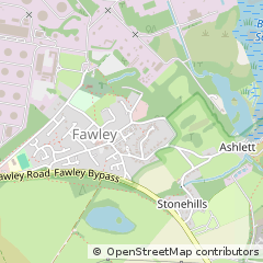 Map of Southampton, Hampshire