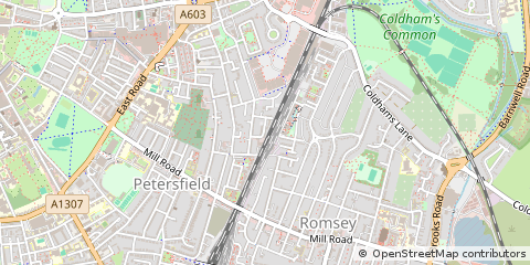 Map of Cambridge