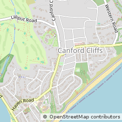 Map of Poole, Dorset