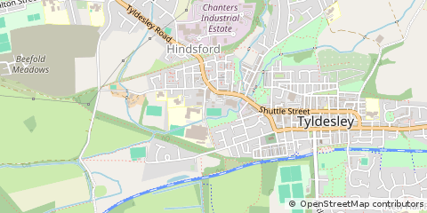 Map of Manchester
