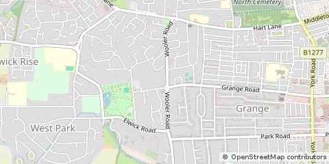 Map of Hartlepool