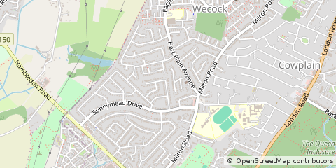 Map of Waterlooville, Hampshire