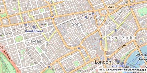 Map of London, Herts