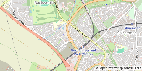 Map of Newcastle Upon Tyne