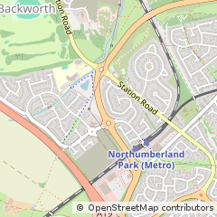Map of Newcastle Upon Tyne