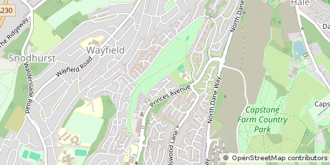 Map of Kent