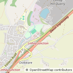 Map of Newton Abbot, Devon
