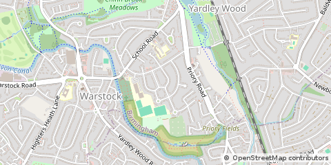 Map of Birmingham