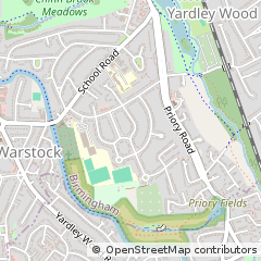 Map of Birmingham