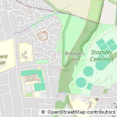 Map of Luton, Bedfordshire