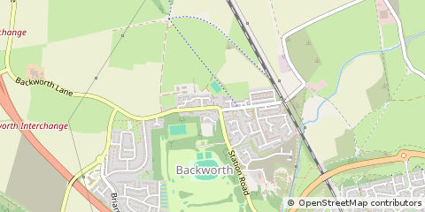 Map of Newcastle Upon Tyne, Tyne & Wear