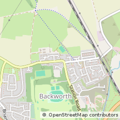 Map of Newcastle Upon Tyne, Tyne & Wear