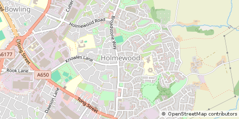 Map of Bradford
