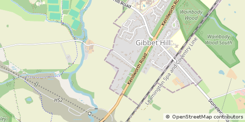 Map of Coventry, West Midlands