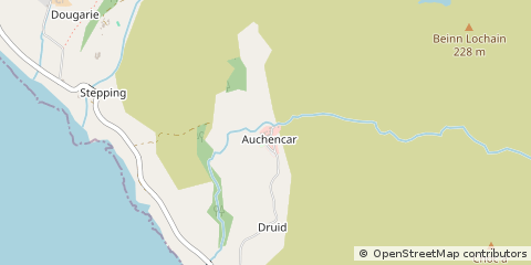 Map of Isle of Arran