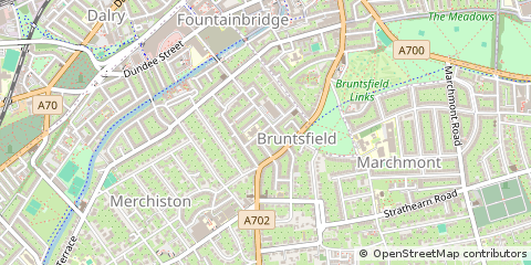Map of Edinburgh
