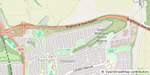 Map of Brighton, East Sussex