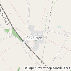 Map of Melton Mowbray, Leicestershire