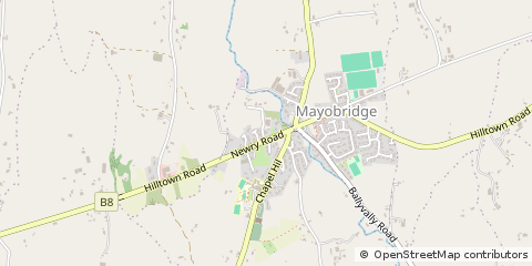 Map of Newry, Co Down