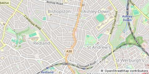Map of Bristol