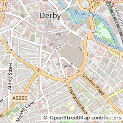 Map of Derby