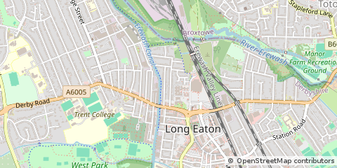 Map of Nottingham