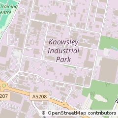 Map of Liverpool, Merseyside