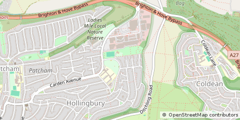 Map of Brighton