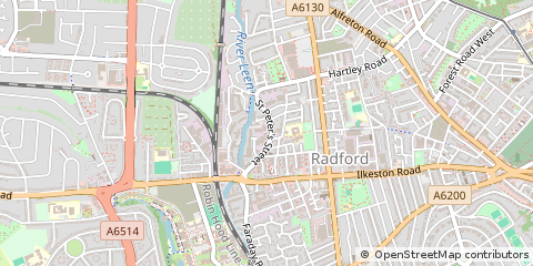 Map of Nottingham