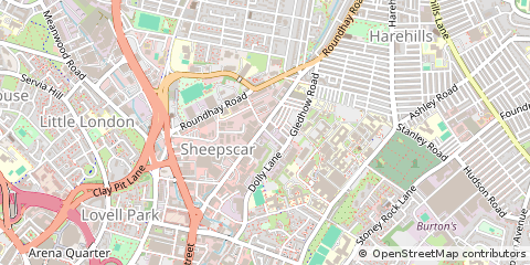 Map of Leeds