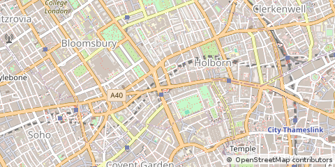Map of London, Hampshire