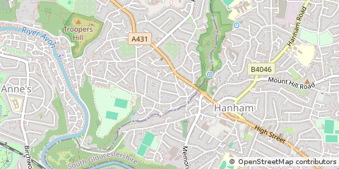Map of Bristol