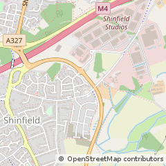 Map of Reading, England,